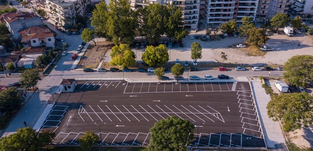 Έτοιμο το νέο πάρκινγκ του Δήμου στο κέντρο της πόλης 